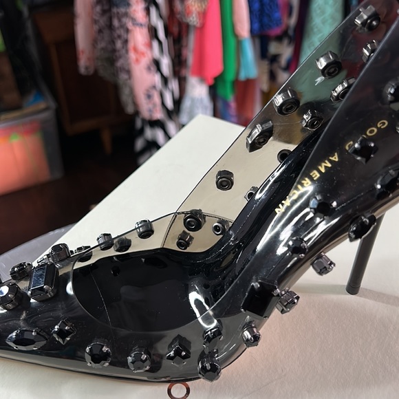 GOOD AMERICAN NWT Sleek Emma Heels   SZ: 9 - Picture 4 of 5